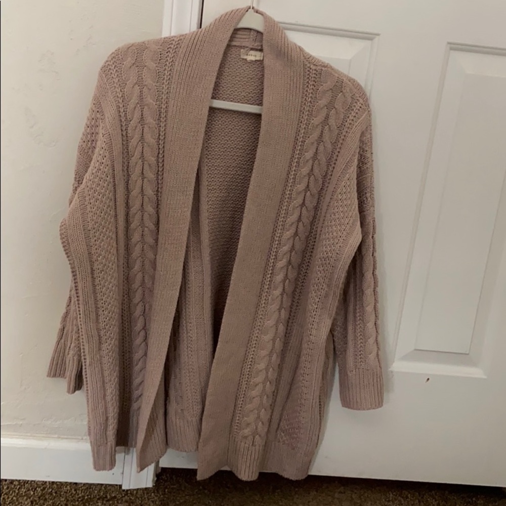 Cute chunky sweater.